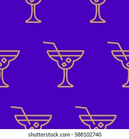 Pattern. Background texture. Cocktail, shake, drink, juice, glass.