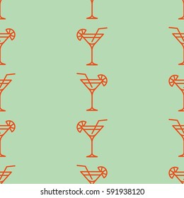 Pattern. Background texture. Cocktail, shake, drink, juice, glass.