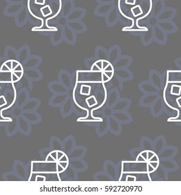 Pattern. Background texture. Cocktail, shake, drink, juice, glass.