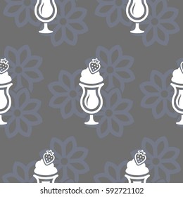 Pattern. Background texture. Cocktail, shake, drink, juice, glass.