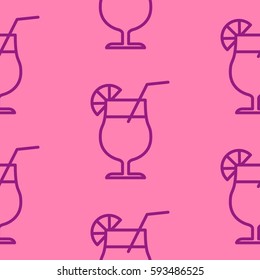 Pattern. Background texture. Cocktail, shake, drink, juice, glass.
