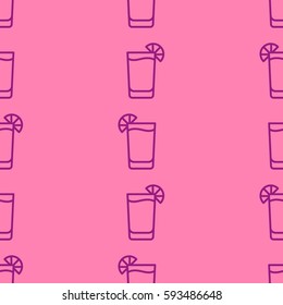 Pattern. Background texture. Cocktail, shake, drink, juice, glass.