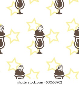 Pattern. Background texture. Cocktail, shake, drink, juice, glass.