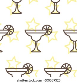 Pattern. Background texture. Cocktail, shake, drink, juice, glass.