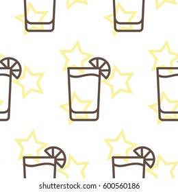 Pattern. Background texture. Cocktail, shake, drink, juice, glass.