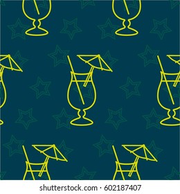 Pattern. Background texture. Cocktail, shake, drink, juice, glass.