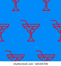 Pattern. Background texture. Cocktail, shake, drink, juice, glass.