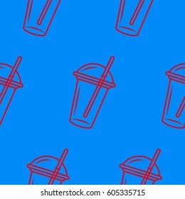 Pattern. Background texture. Cocktail, shake, drink, juice, glass.