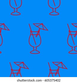 Pattern. Background texture. Cocktail, shake, drink, juice, glass.