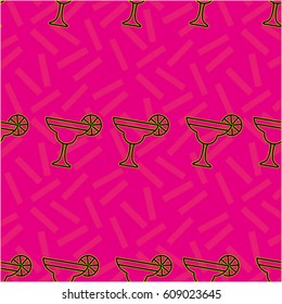 Pattern. Background texture. Cocktail, shake, drink, juice, glass.
