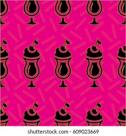 Pattern. Background texture. Cocktail, shake, drink, juice, glass.