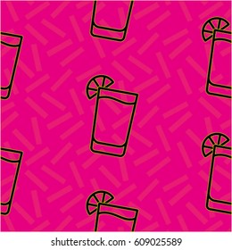 Pattern. Background texture. Cocktail, shake, drink, juice, glass.