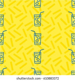 Pattern. Background texture. Cocktail, shake, drink, juice, glass.
