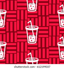 Pattern. Background texture. Cocktail, shake, drink, juice, glass.