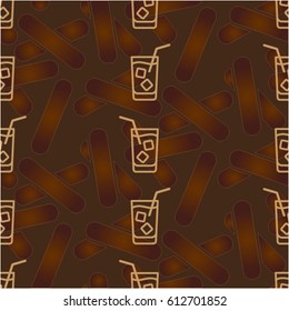 Pattern. Background texture. Cocktail, shake, drink, juice, glass.