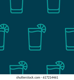 Pattern. Background texture. Cocktail, shake, drink, juice, glass.