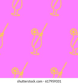 Pattern. Background texture. Cocktail, shake, drink, juice, glass.