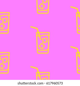 Pattern. Background texture. Cocktail, shake, drink, juice, glass.