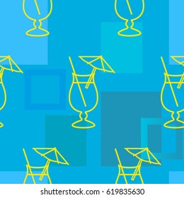 Pattern. Background texture. Cocktail, shake, drink, juice, glass.