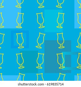 Pattern. Background texture. Cocktail, shake, drink, juice, glass.