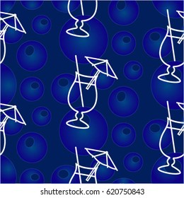 Pattern. Background texture. Cocktail, shake, drink, juice, glass.