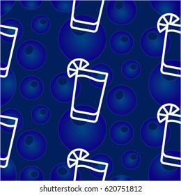 Pattern. Background texture. Cocktail, shake, drink, juice, glass.