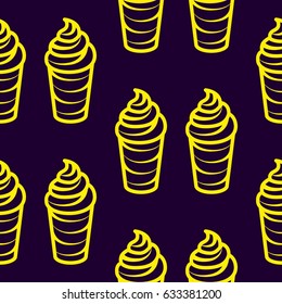 Pattern. Background texture. Cocktail, shake, drink, juice, glass.