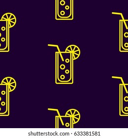 Pattern. Background texture. Cocktail, shake, drink, juice, glass.