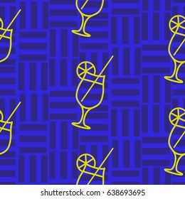 Pattern. Background texture. Cocktail, shake, drink, juice, glass.