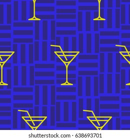 Pattern. Background texture. Cocktail, shake, drink, juice, glass.