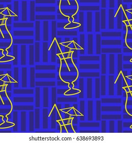 Pattern. Background texture. Cocktail, shake, drink, juice, glass.