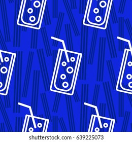 Pattern. Background texture. Cocktail, shake, drink, juice, glass.