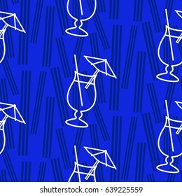 Pattern. Background texture. Cocktail, shake, drink, juice, glass.