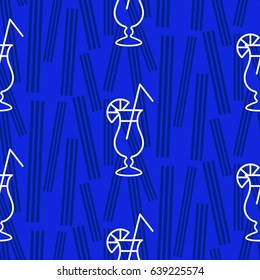 Pattern. Background texture. Cocktail, shake, drink, juice, glass.
