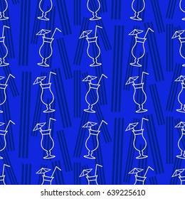 Pattern. Background texture. Cocktail, shake, drink, juice, glass.