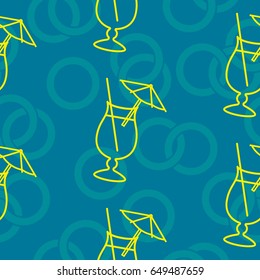 Pattern. Background texture. Cocktail, shake, drink, juice, glass.