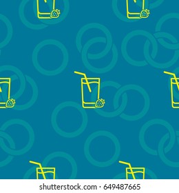 Pattern. Background texture. Cocktail, shake, drink, juice, glass.