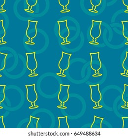 Pattern. Background texture. Cocktail, shake, drink, juice, glass.