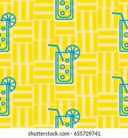 Pattern. Background texture. Cocktail  shake, drink, juice, glass.