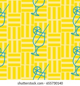 Pattern. Background texture. Cocktail  shake, drink, juice, glass.