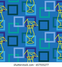Pattern. Background texture. Cocktail, shake, drink, juice, glass.