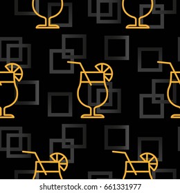 Pattern. Background texture. Cocktail, shake, drink, juice, glass.