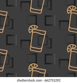 Pattern. Background texture. Cocktail, shake, drink, juice, glass.
