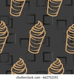 Pattern. Background texture. Cocktail, shake, drink, juice, glass.