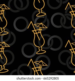 Pattern. Background texture. Cocktail, shake, drink, juice, glass.