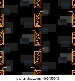 Pattern. Background texture. Cocktail, shake, drink, juice, glass.