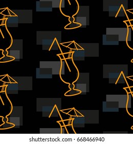 Pattern. Background texture. Cocktail, shake, drink, juice, glass.