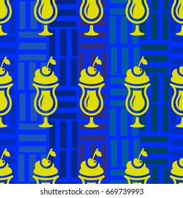 Pattern. Background texture. Cocktail, shake, drink, juice, glass.