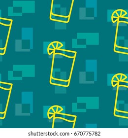 Pattern. Background texture. Cocktail, shake, drink, juice, glass.