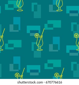 Pattern. Background texture. Cocktail, shake, drink, juice, glass.